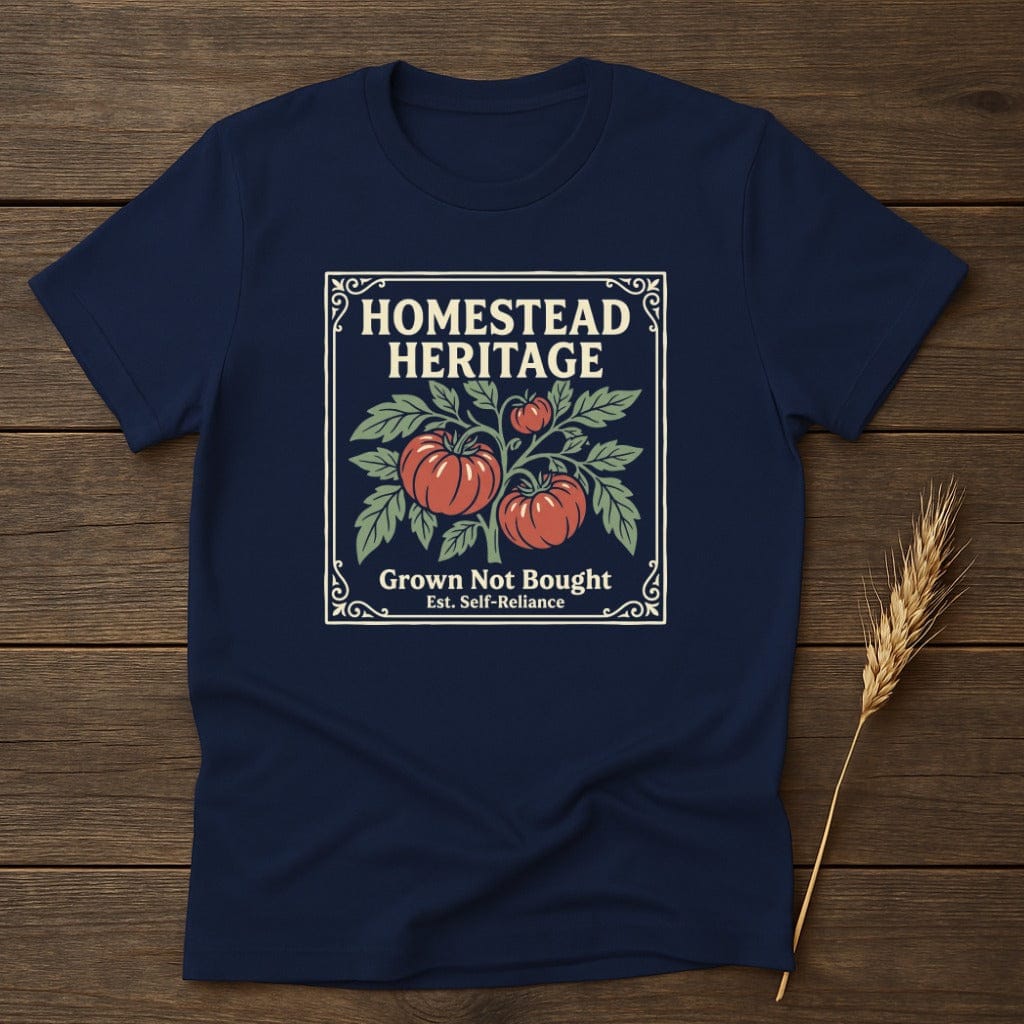 MyDesigns Physical Item S / Navy Homestead Heritage T-Shirt
