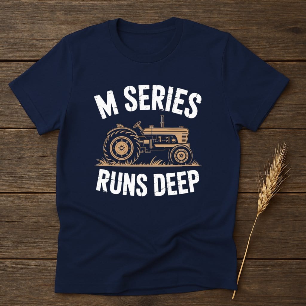 MyDesigns Physical Item S / Navy M Series Runs Deep T-Shirt