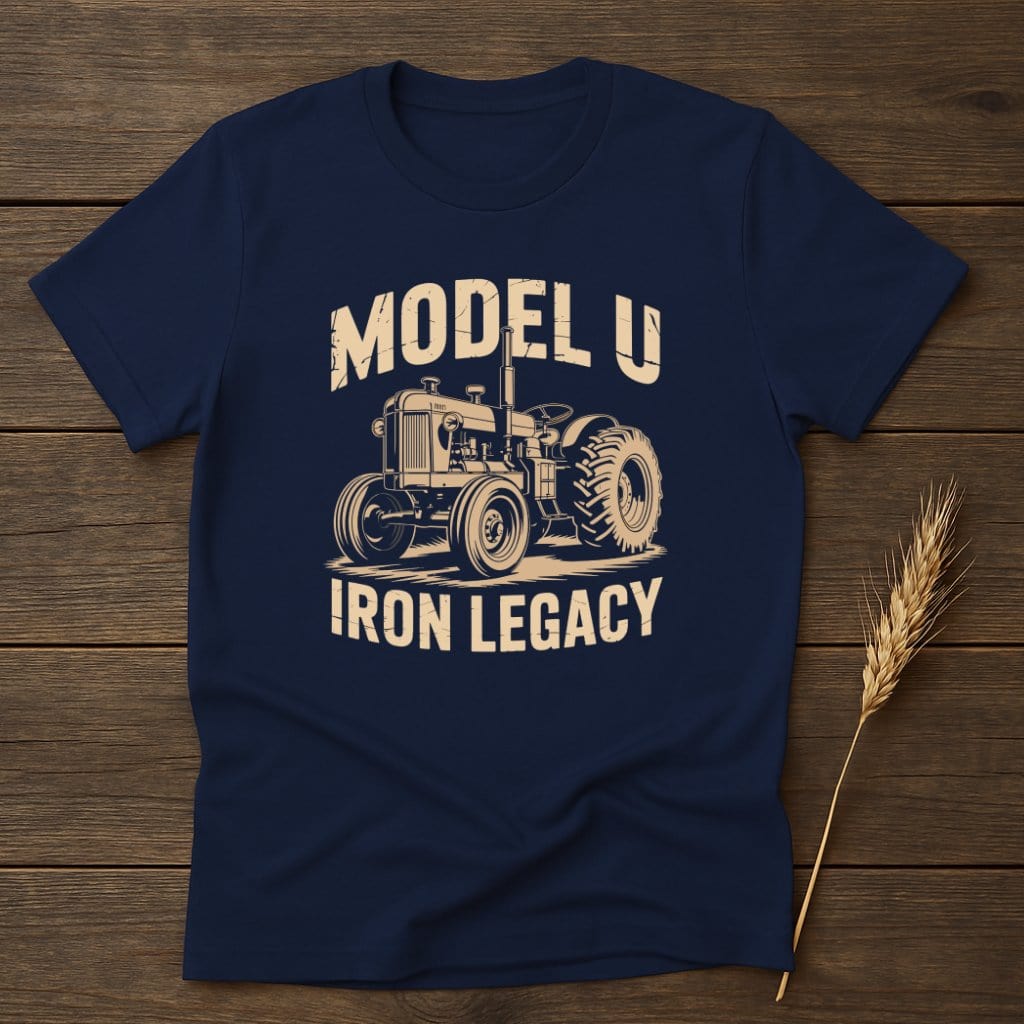 MyDesigns Physical Item S / Navy Model U Iron Legacy T-Shirt