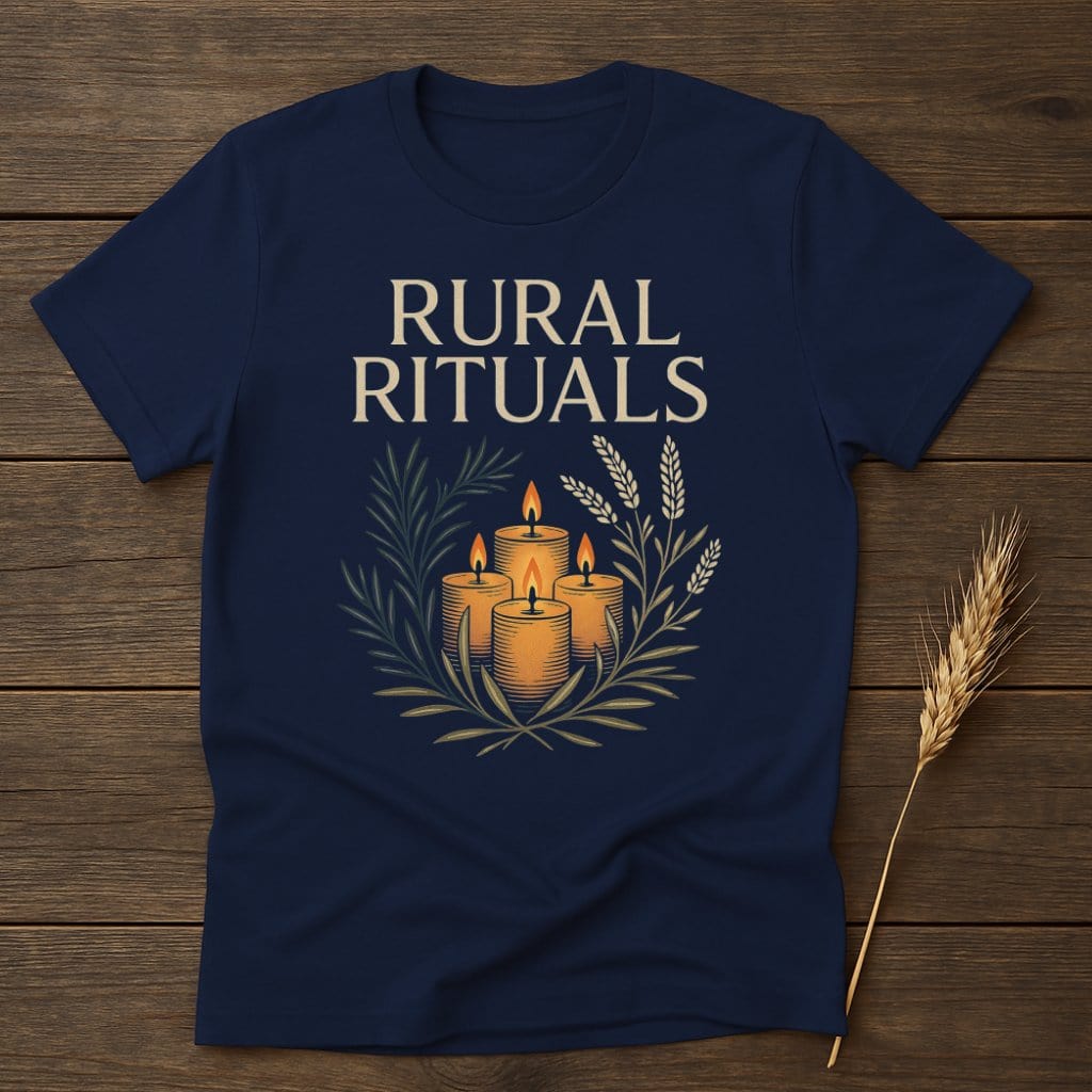 MyDesigns Physical Item S / Navy Rural Rituals T-Shirts