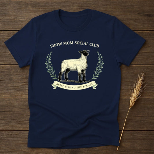 MyDesigns Physical Item S / Navy Show Mom Social T-Shirt