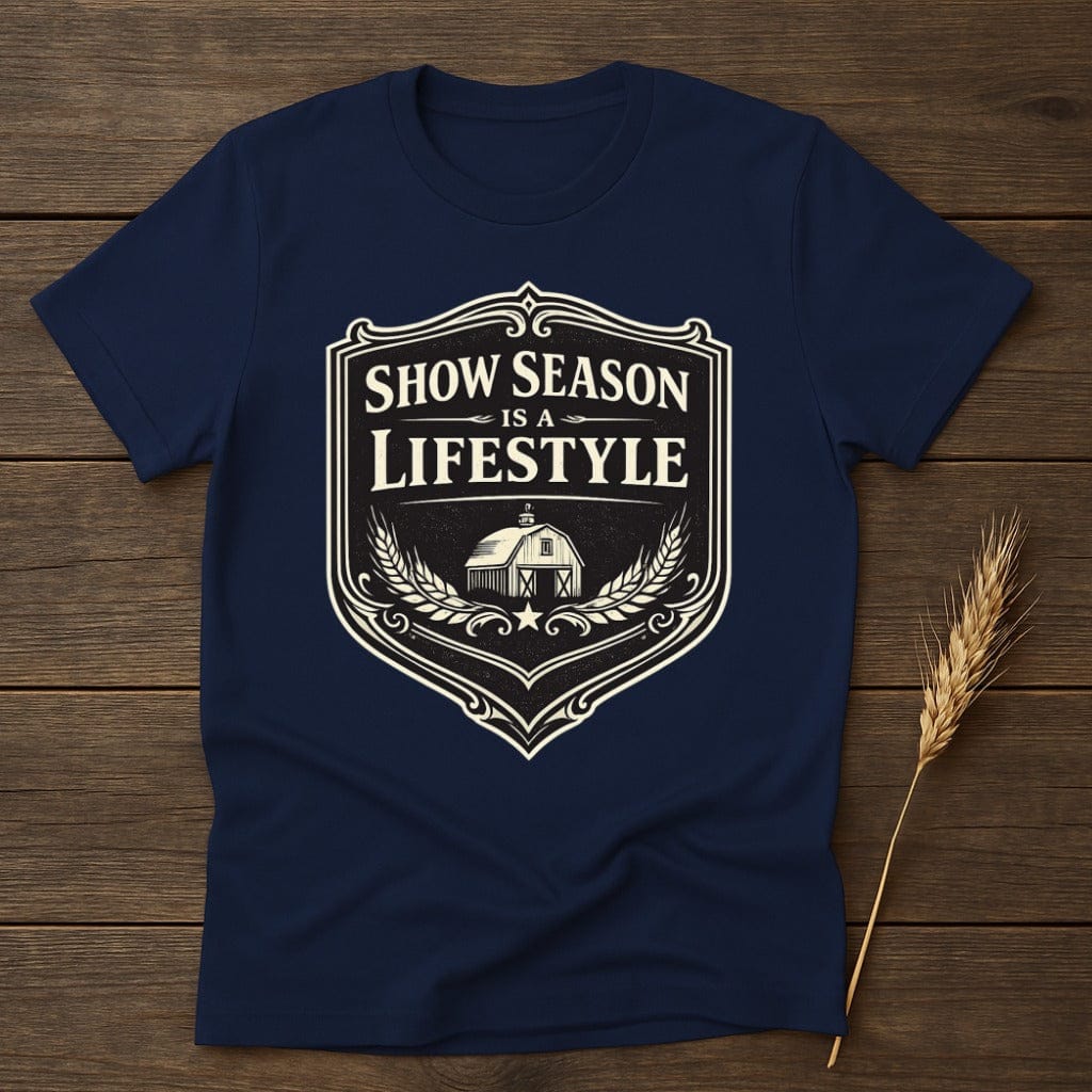 MyDesigns Physical Item S / Navy Show Season T-Shirt
