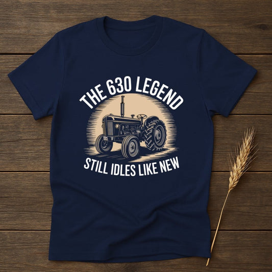 MyDesigns Physical Item S / Navy The 630 Legend Still Idles Like New T-Shirt