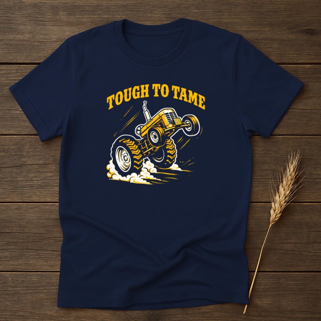 MyDesigns Physical Item S / Navy Tough To Tame T-Shirt