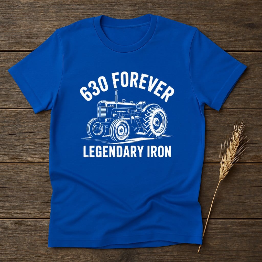 MyDesigns Physical Item S / Royal 630 Forever Legendary Iron T-Shirt