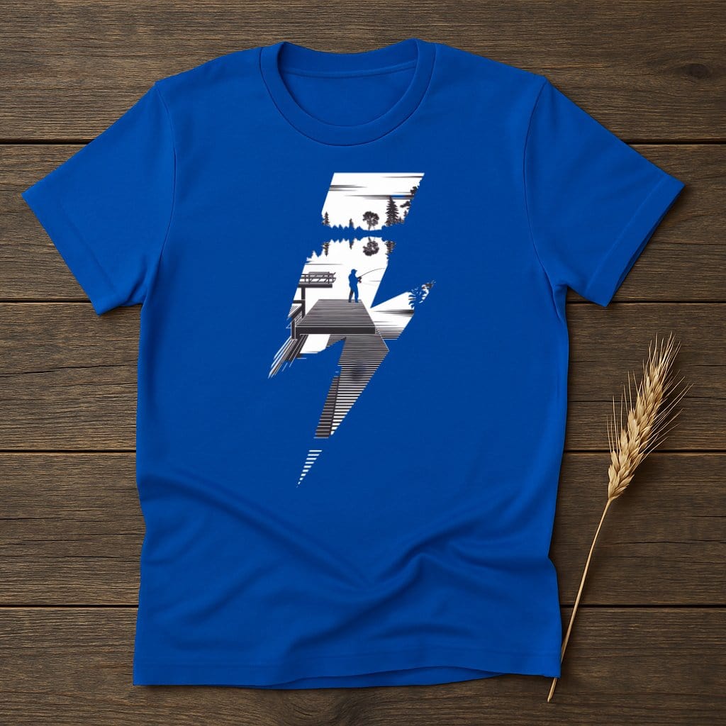 MyDesigns Physical Item S / Royal Angling Scenic T-Shirts