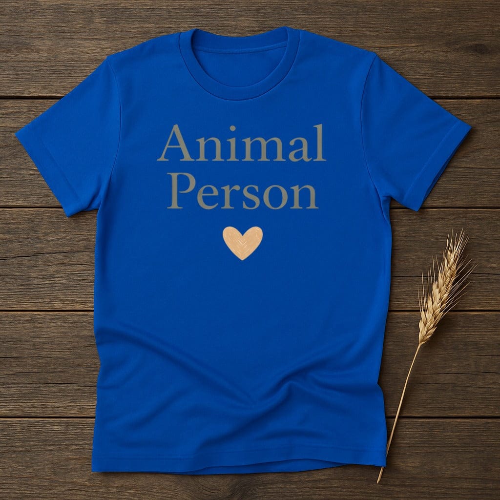 MyDesigns Physical Item S / Royal Animal Person Love T-Shirt