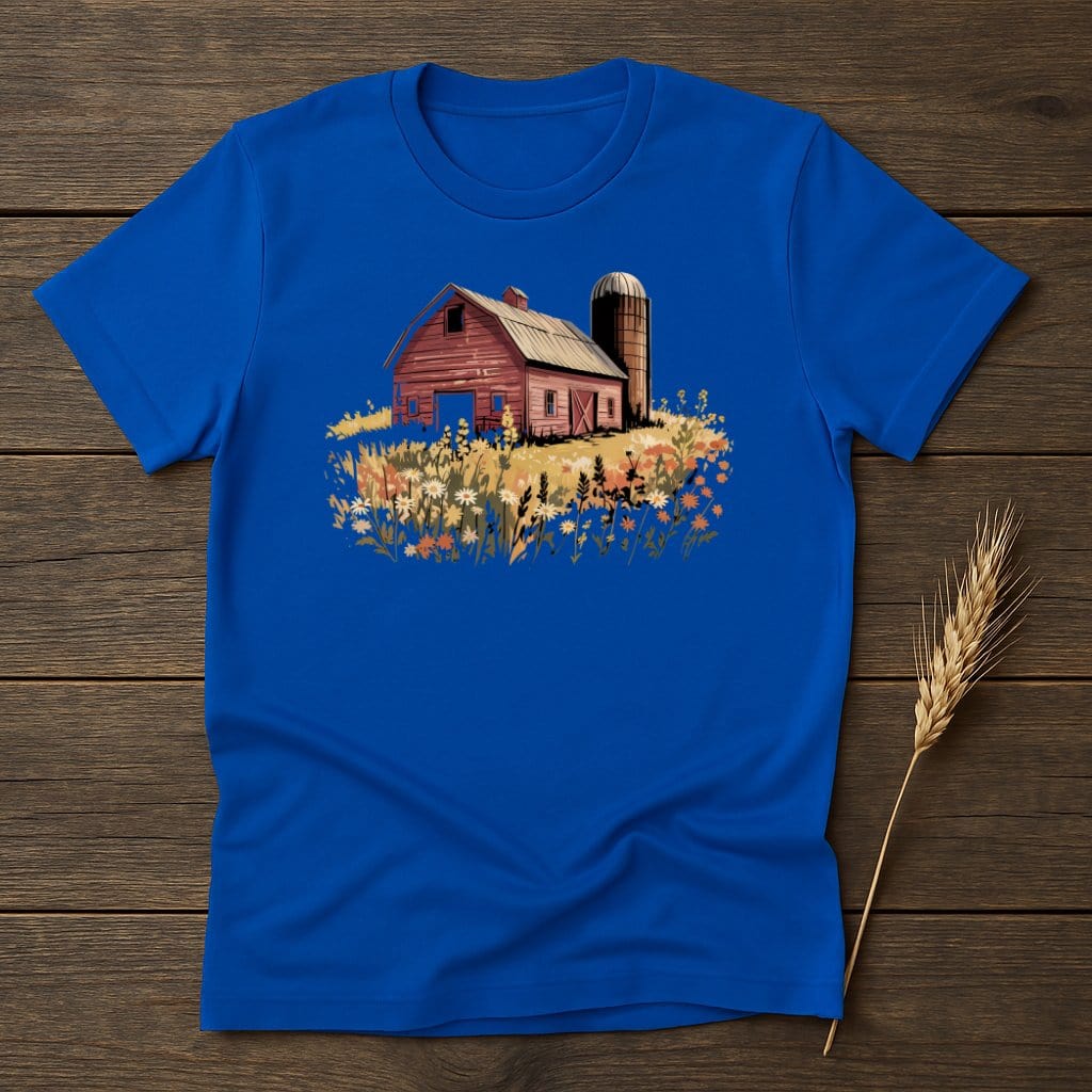 MyDesigns Physical Item S / Royal Barn Scene T-Shirt