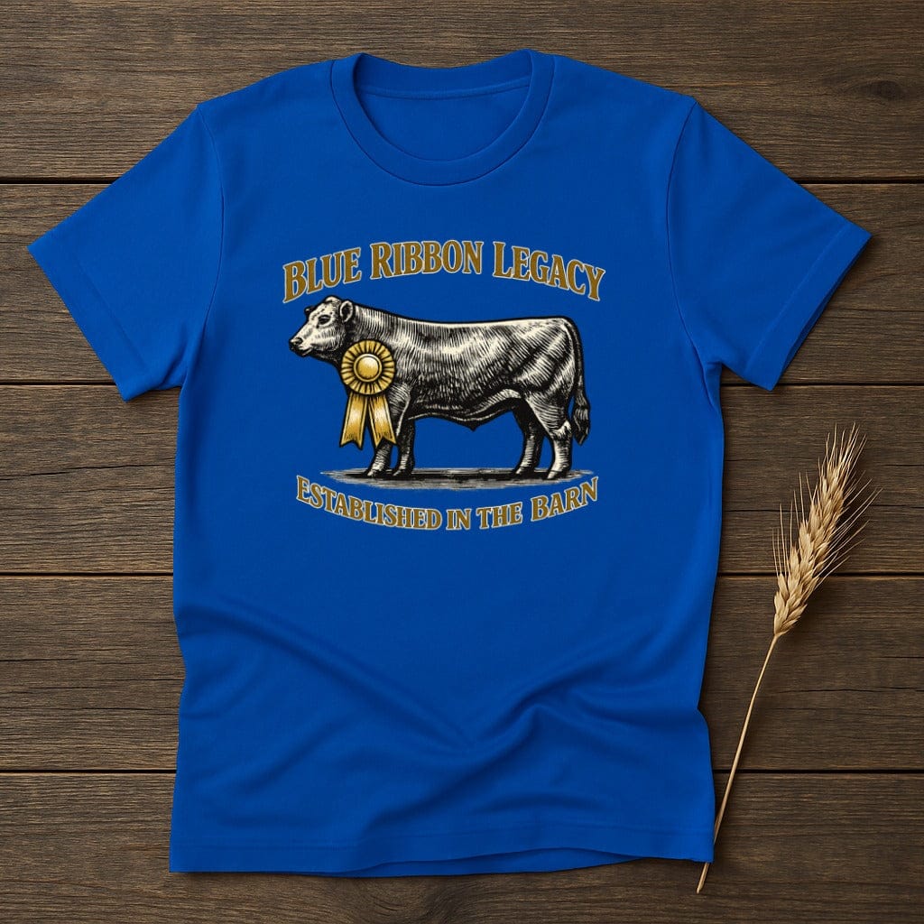 MyDesigns Physical Item S / Royal Blue Ribbon Legacy T-Shirt
