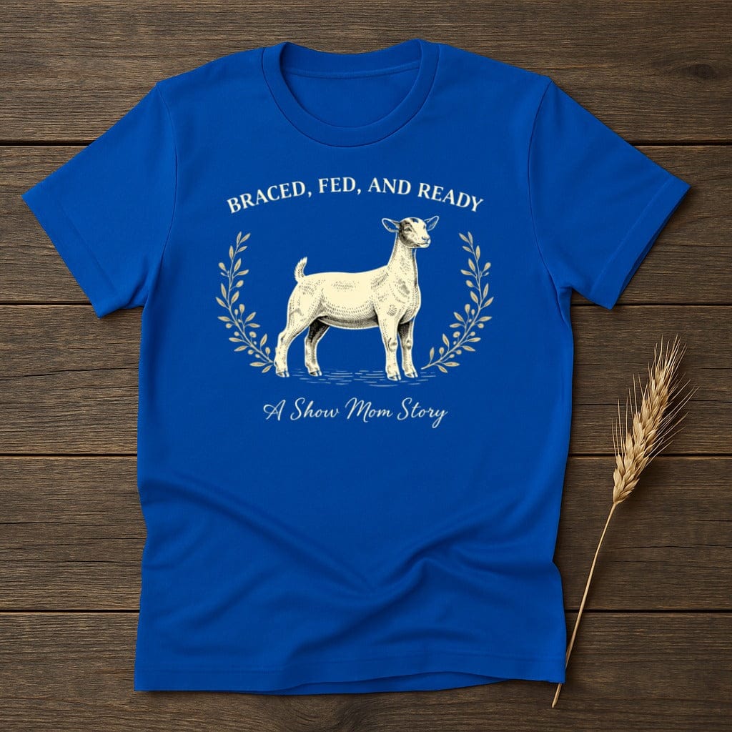 MyDesigns Physical Item S / Royal Braced Fed Ready T-Shirt