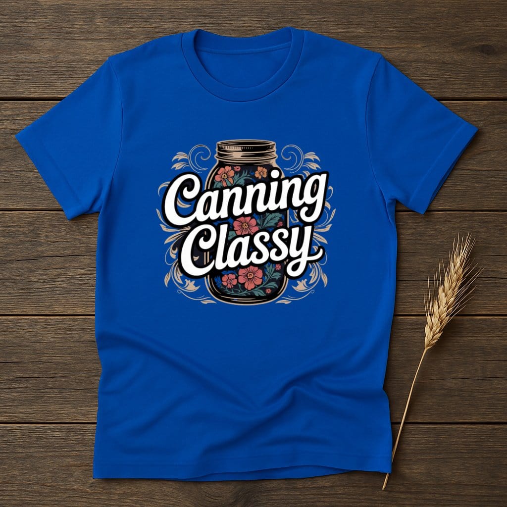 MyDesigns Physical Item S / Royal Canning Classy T-Shirts