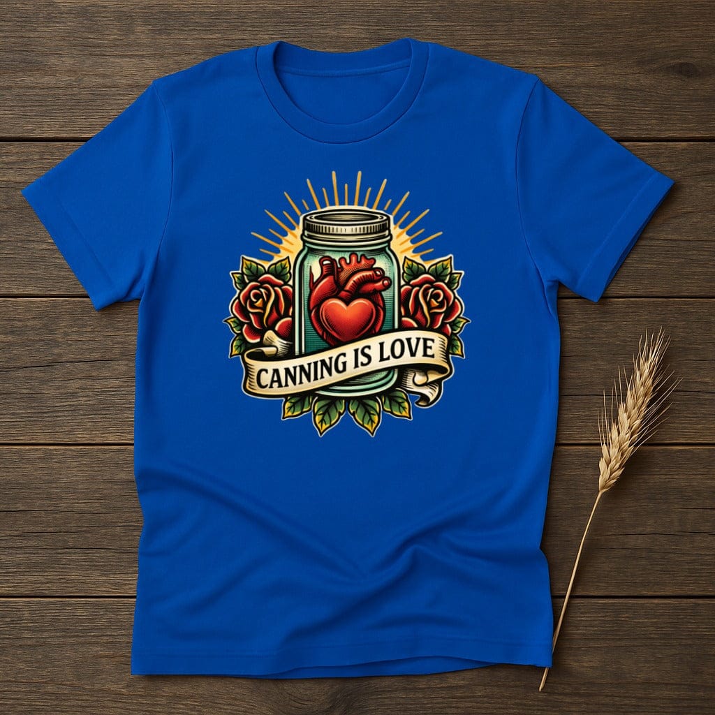 MyDesigns Physical Item S / Royal Canning Is Love T-Shirt