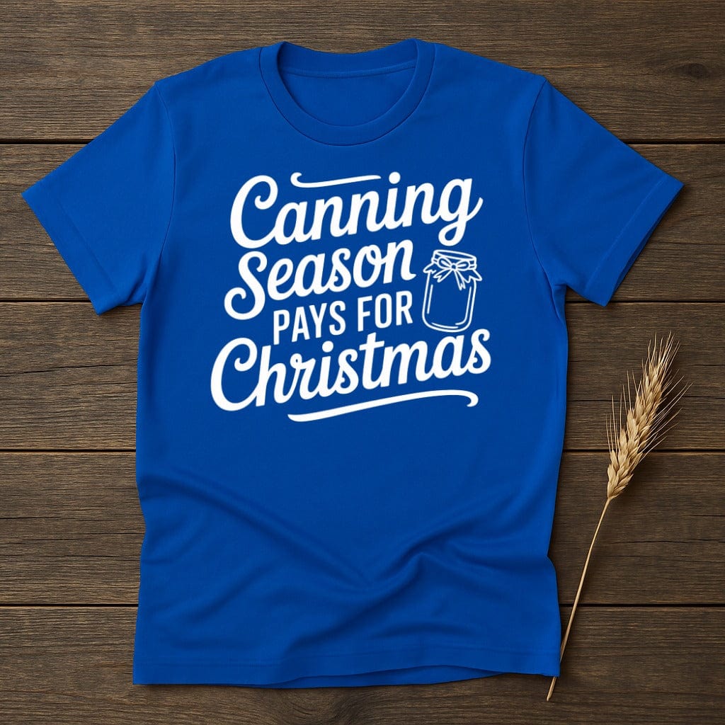 MyDesigns Physical Item S / Royal Canning Season Pays For Christmas T-Shirt