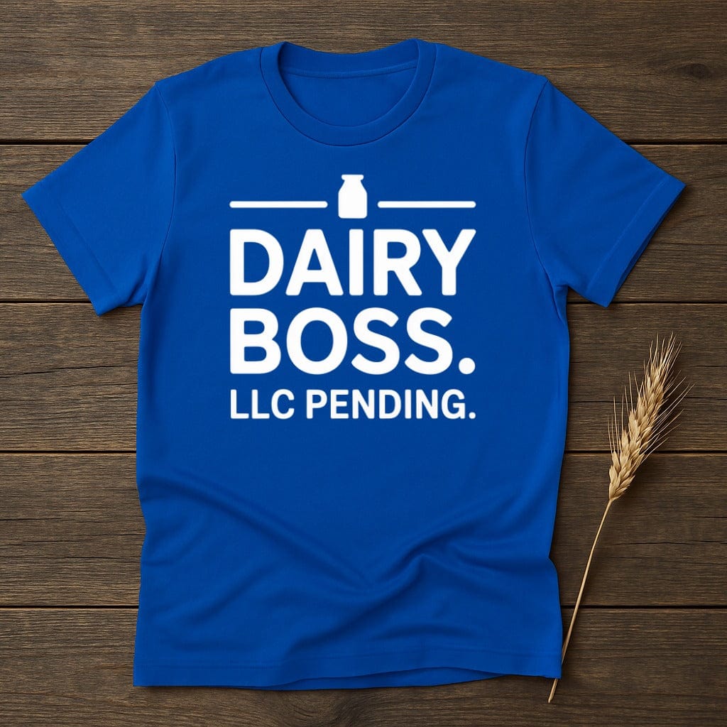 MyDesigns Physical Item S / Royal Dairy Boss LLC Pending T-Shirt