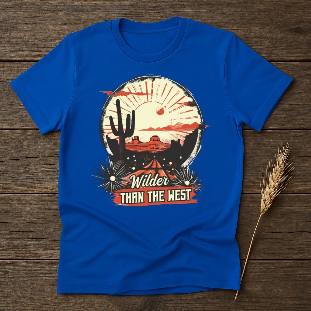 MyDesigns Physical Item S / Royal Embrace Nature's Spirit Wilder Than The West T-Shirt