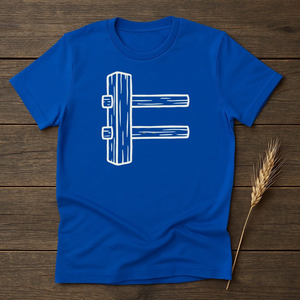 MyDesigns Physical Item S / Royal Farm Fence T-Shirt