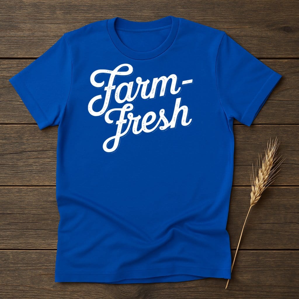 MyDesigns Physical Item S / Royal Farm Fresh T-Shirts