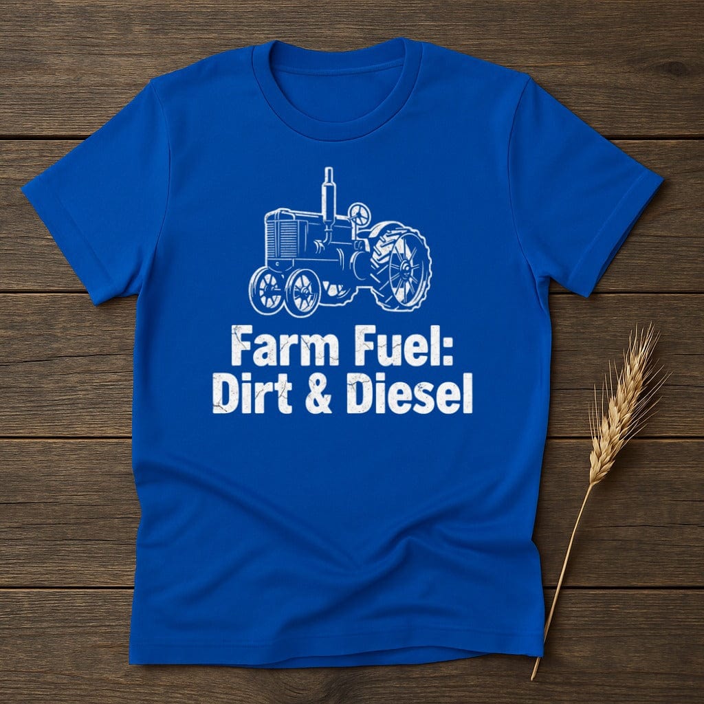 MyDesigns Physical Item S / Royal Farm Fuel Dirt and Diesel T-Shirt