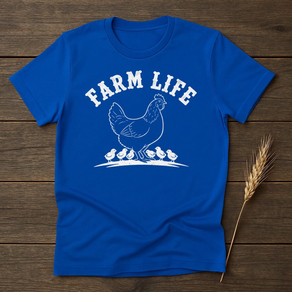 MyDesigns Physical Item S / Royal Farm Life Chicken T-Shirt