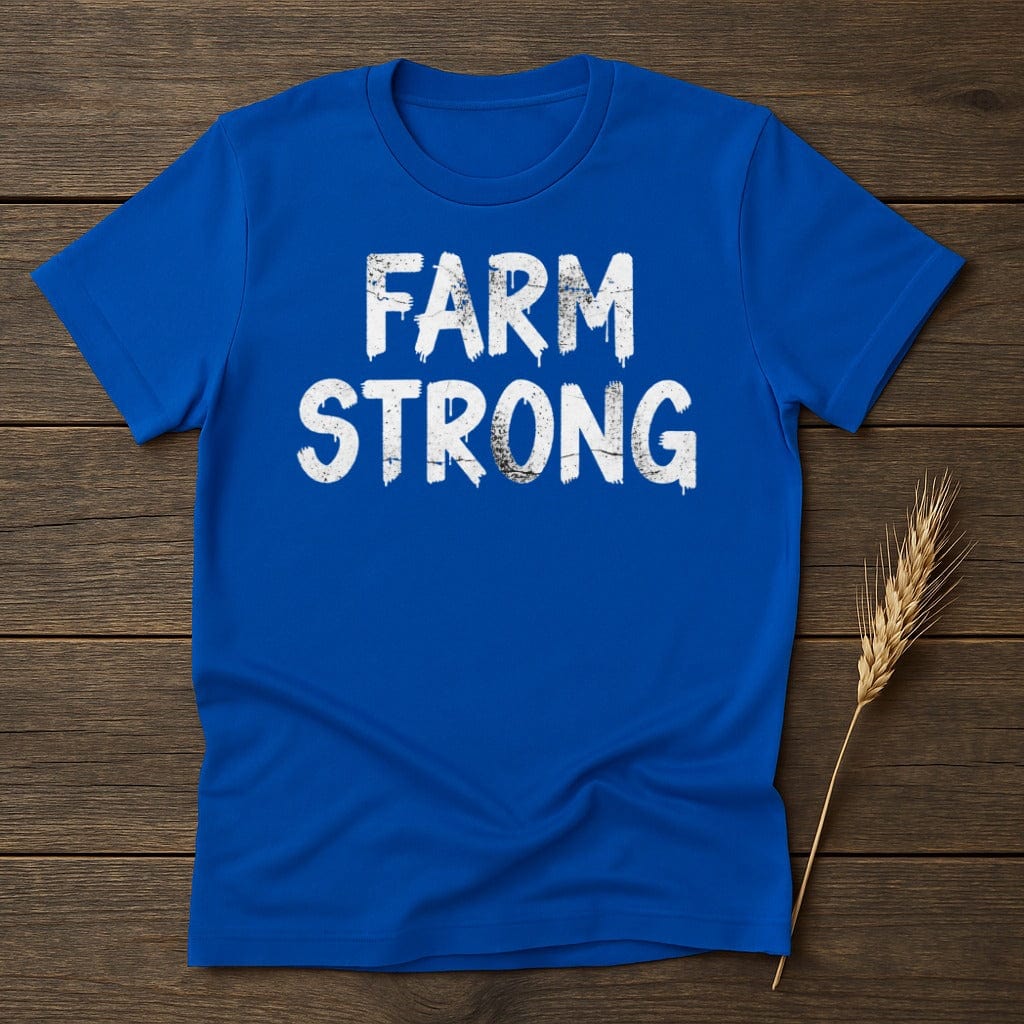 MyDesigns Physical Item S / Royal Farm Strong T-Shirt