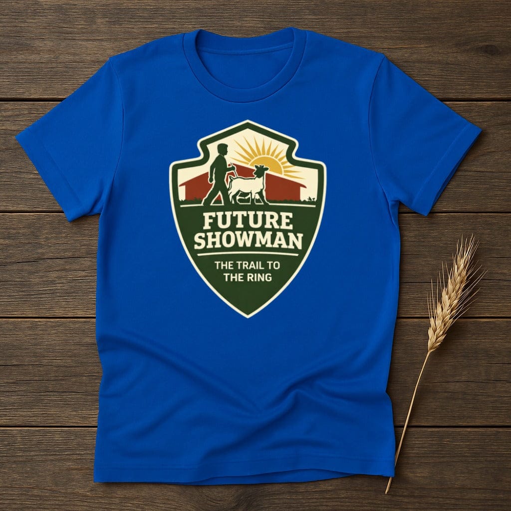 MyDesigns Physical Item S / Royal Future Showman Ring T-Shirt