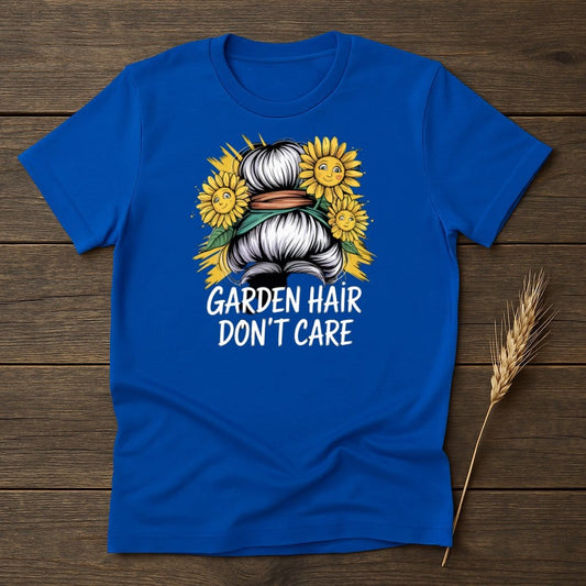 MyDesigns Physical Item S / Royal Garden Hair Dont Care T-Shirt