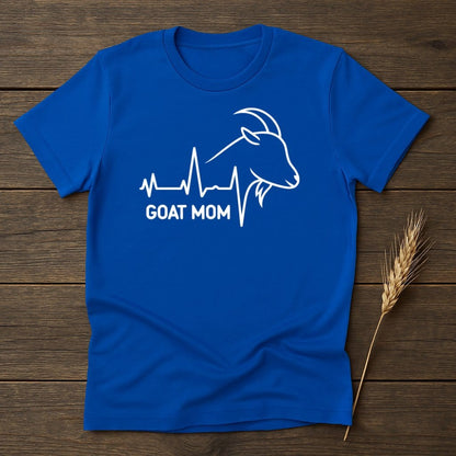 MyDesigns Physical Item S / Royal Goat Mom T-Shirt