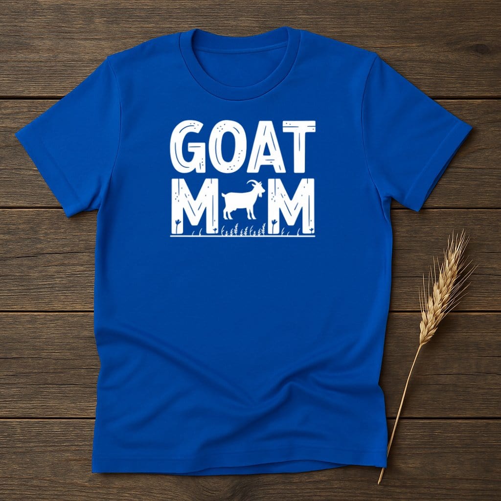 MyDesigns Physical Item S / Royal Goat Mom T-Shirts