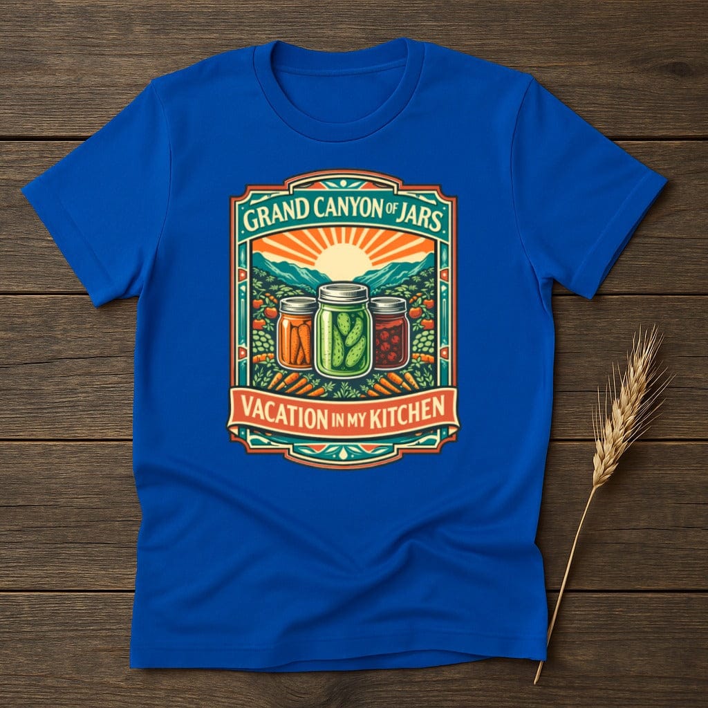 MyDesigns Physical Item S / Royal Grand Canyon Of Jars T-Shirt