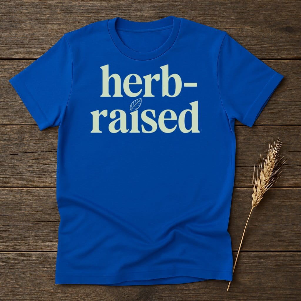 MyDesigns Physical Item S / Royal Herb-Raised T-Shirts