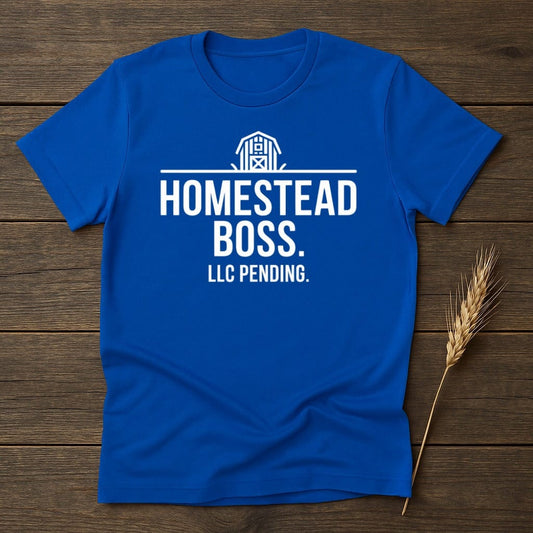 MyDesigns Physical Item S / Royal Homestead Boss LLC Pending T-Shirt