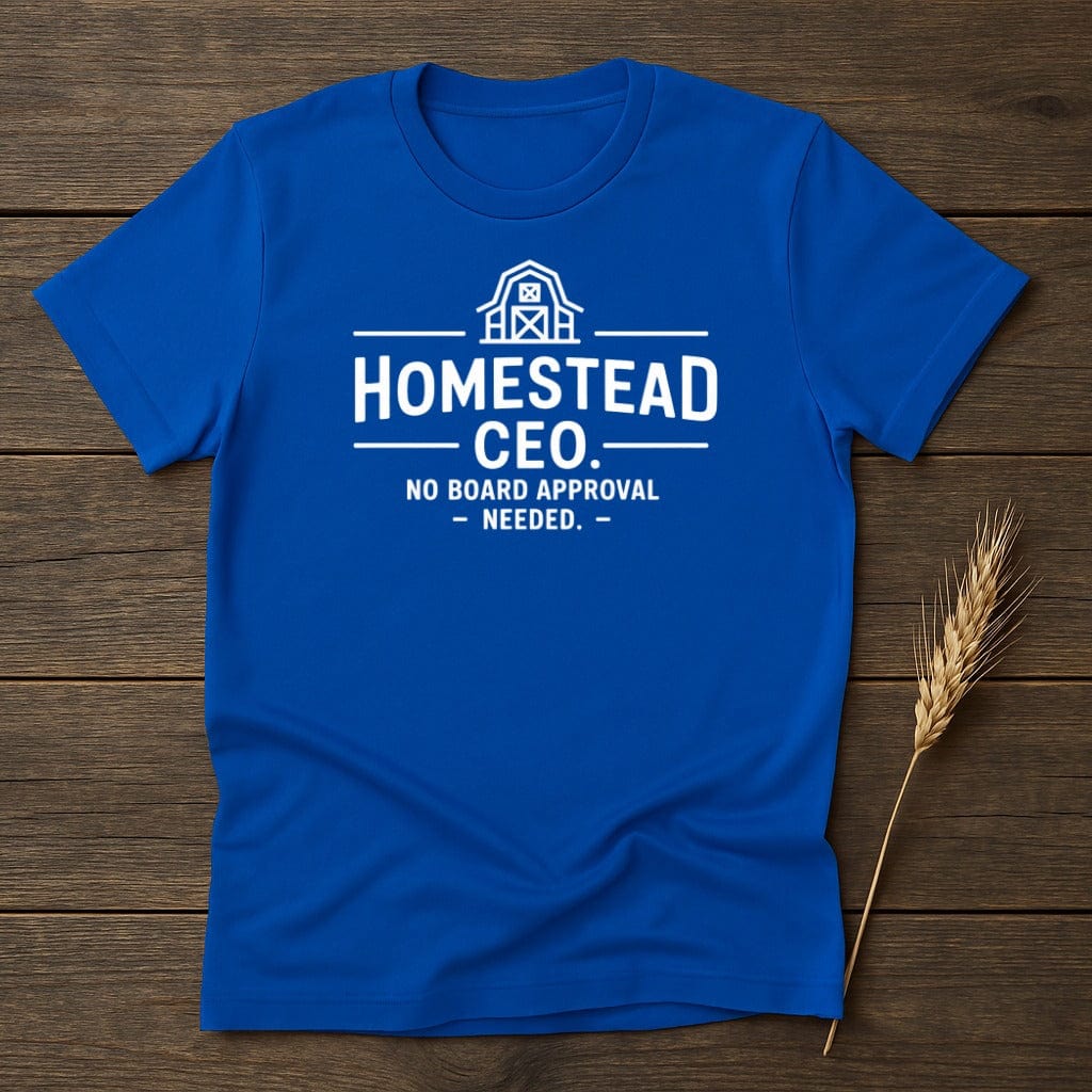 MyDesigns Physical Item S / Royal Homestead CEO T-Shirt