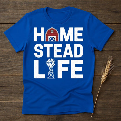 MyDesigns Physical Item S / Royal Homestead Life T-Shirt