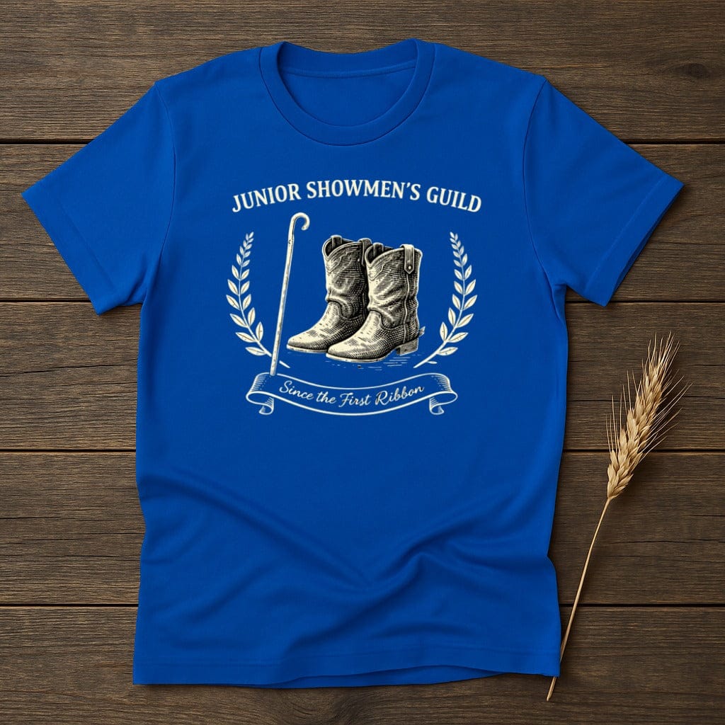 MyDesigns Physical Item S / Royal Junior Showmen's Guild T-Shirt