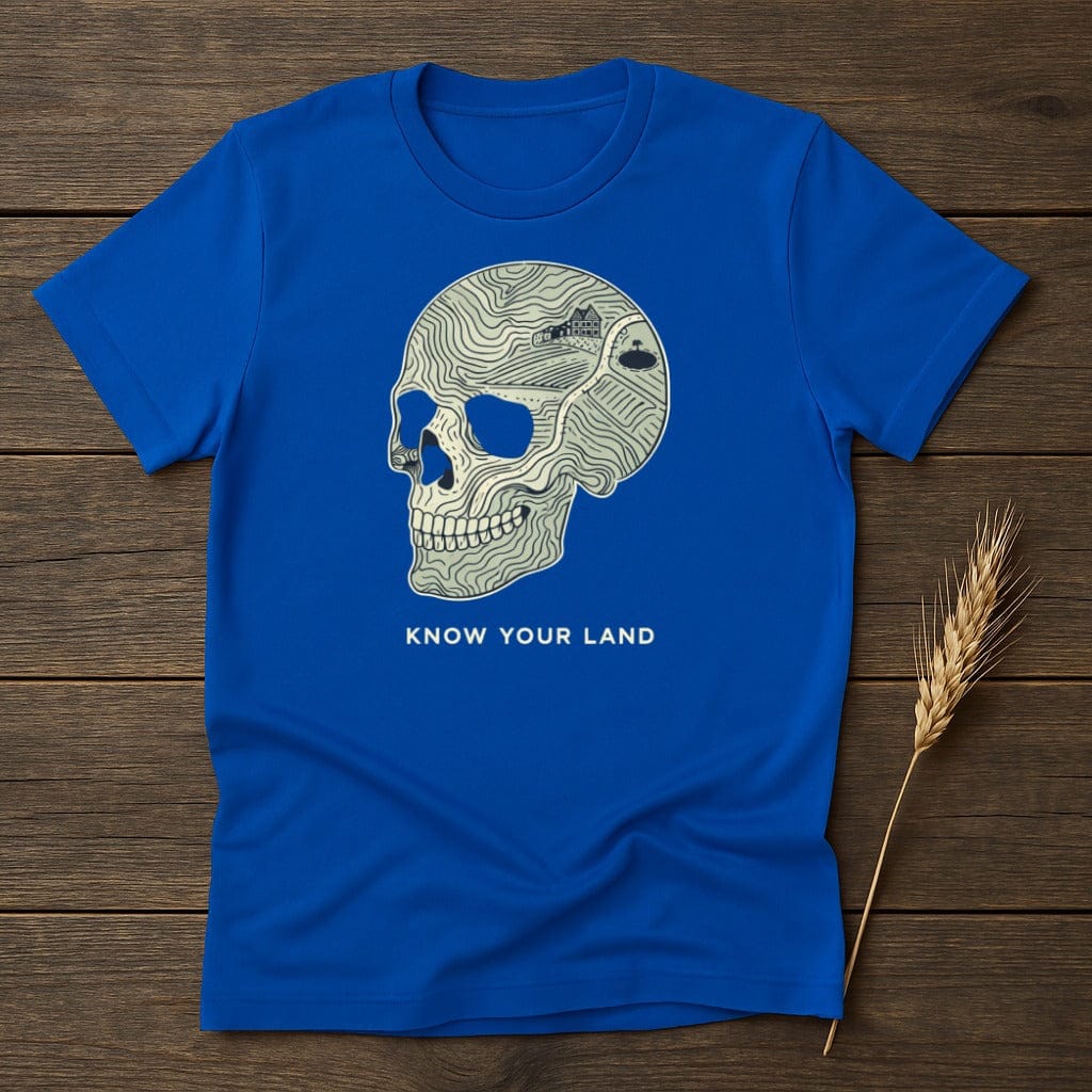MyDesigns Physical Item S / Royal Know Your Land T-Shirt