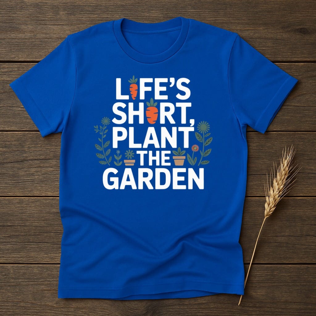 MyDesigns Physical Item S / Royal Life's Short Plant The Garden T-Shirt
