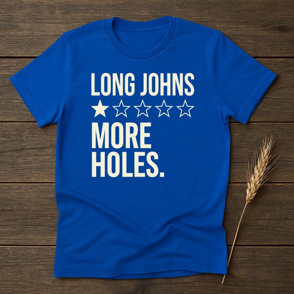 MyDesigns Physical Item S / Royal More Holes T-Shirt