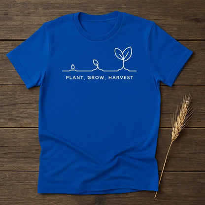 MyDesigns Physical Item S / Royal Plant Grow Harvest T-Shirt