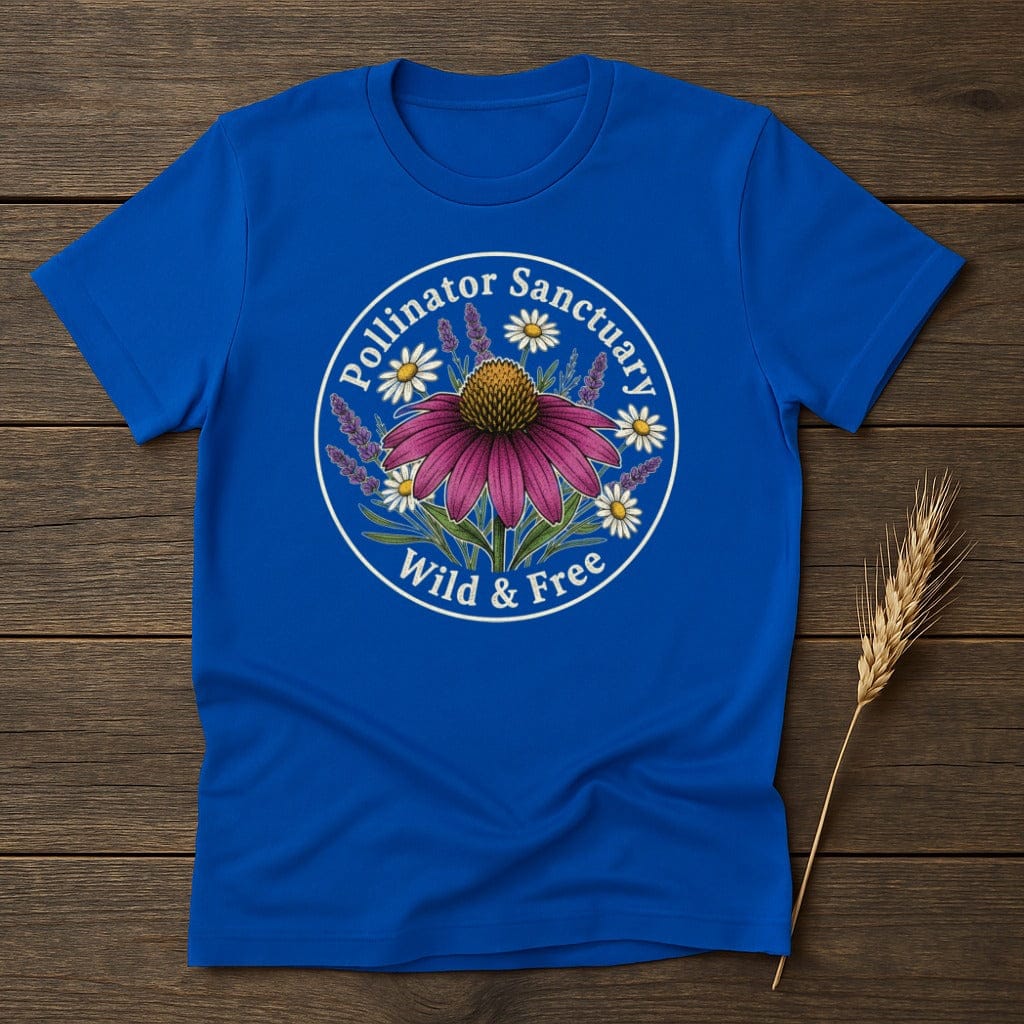 MyDesigns Physical Item S / Royal Pollinator Sanctuary T-Shirt