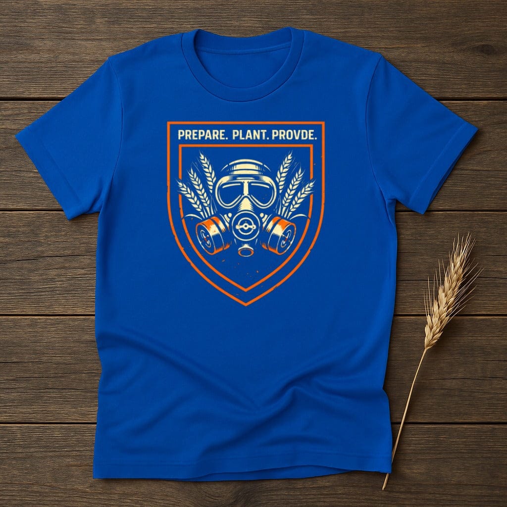MyDesigns Physical Item S / Royal Prepare Plant Provide T-Shirt