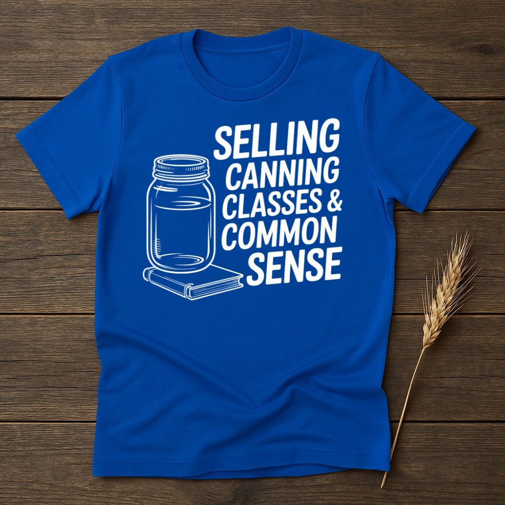 MyDesigns Physical Item S / Royal Selling Canning Classes T-Shirt