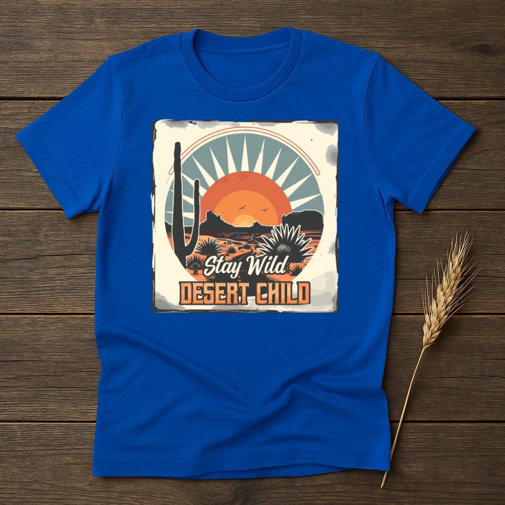 MyDesigns Physical Item S / Royal Stay Wild Desert Child T-Shirt