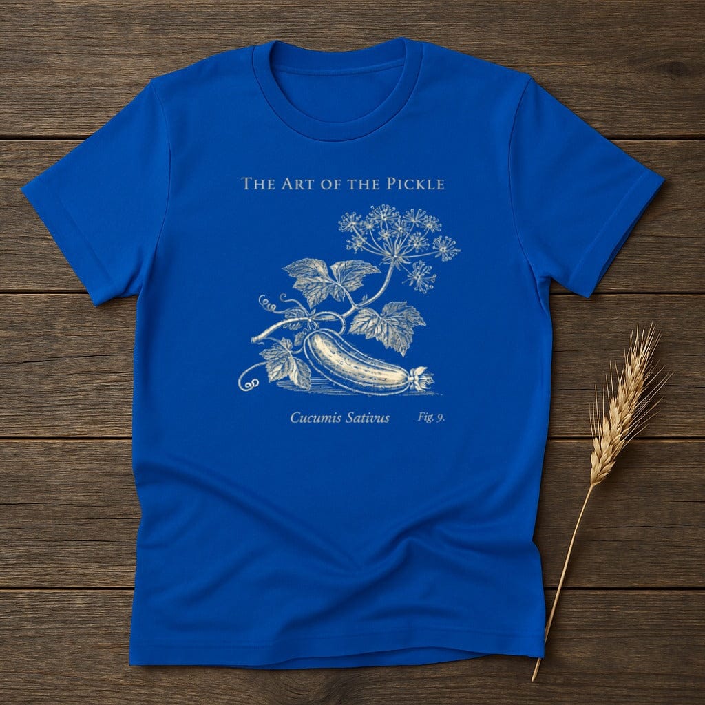 MyDesigns Physical Item S / Royal The Art of the Pickle T-Shirt