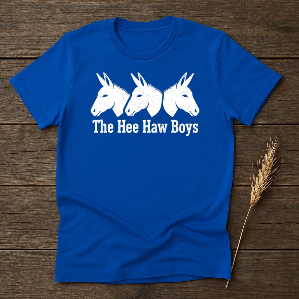 MyDesigns Physical Item S / Royal The Hee Haw Boys T-Shirt
