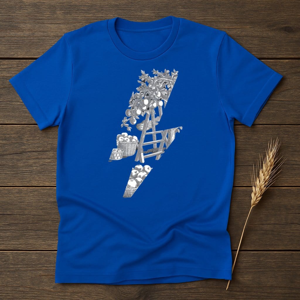 MyDesigns Physical Item S / Royal Vintage Apple Orchard T-Shirts