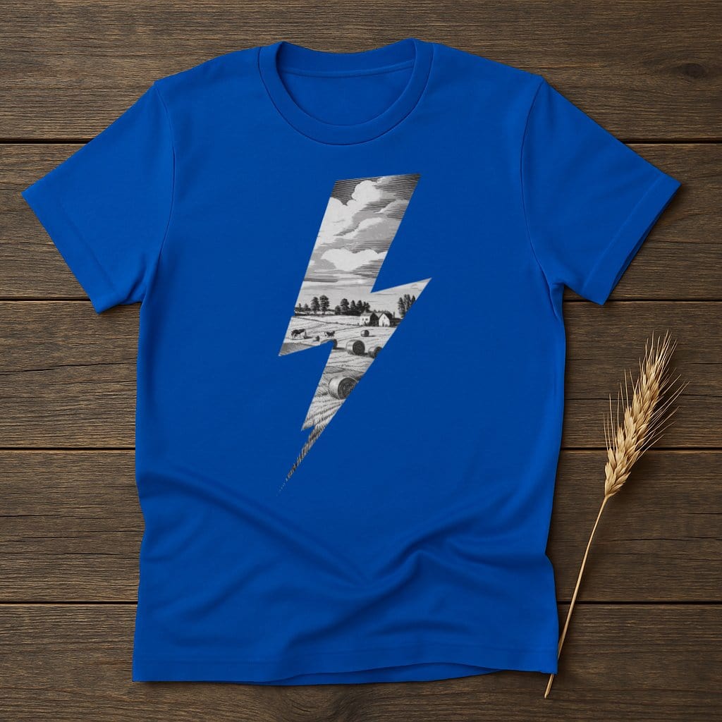 MyDesigns Physical Item S / Royal Vintage Farm Scene T-Shirts