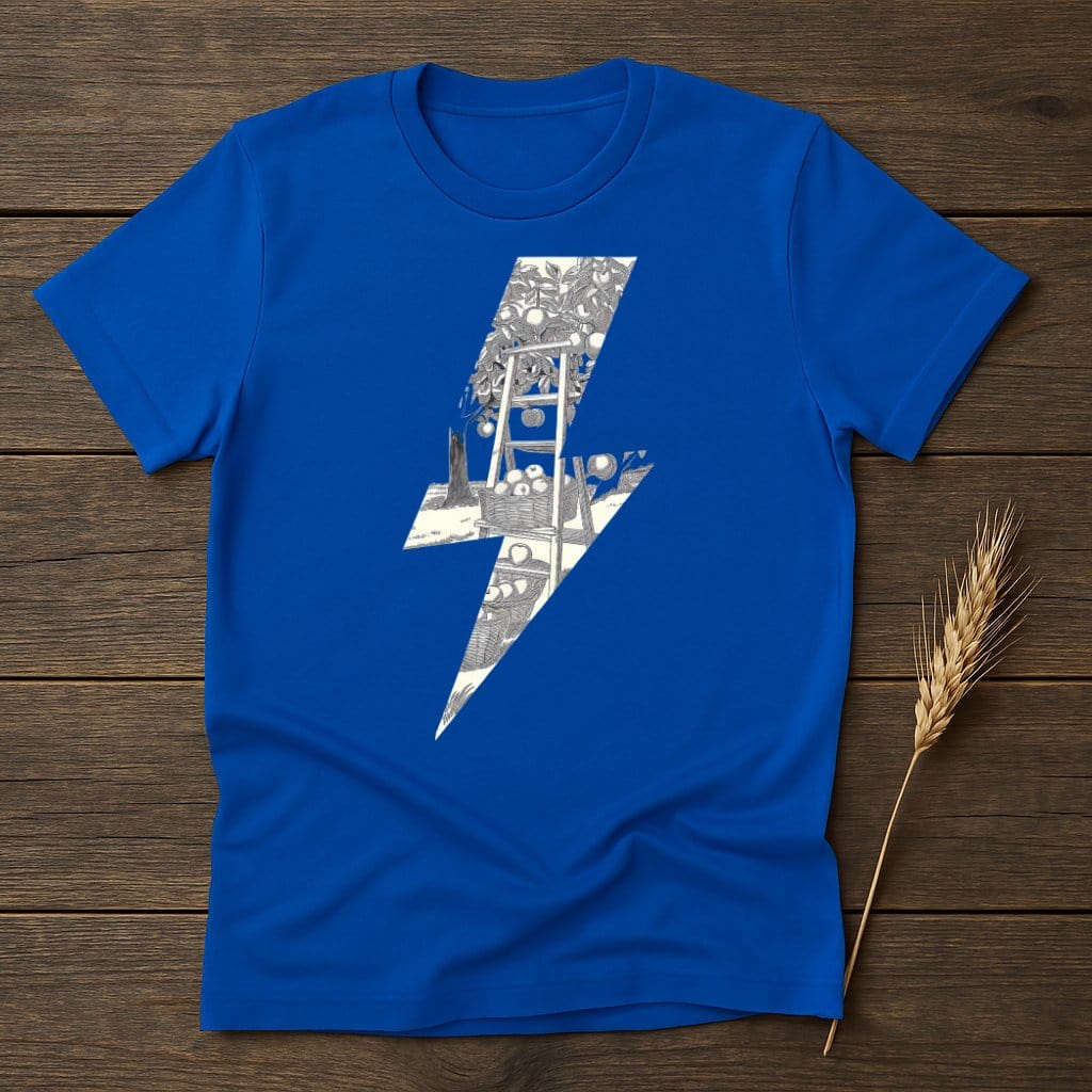 MyDesigns Physical Item S / Royal Vintage Fruit Basket T-Shirts