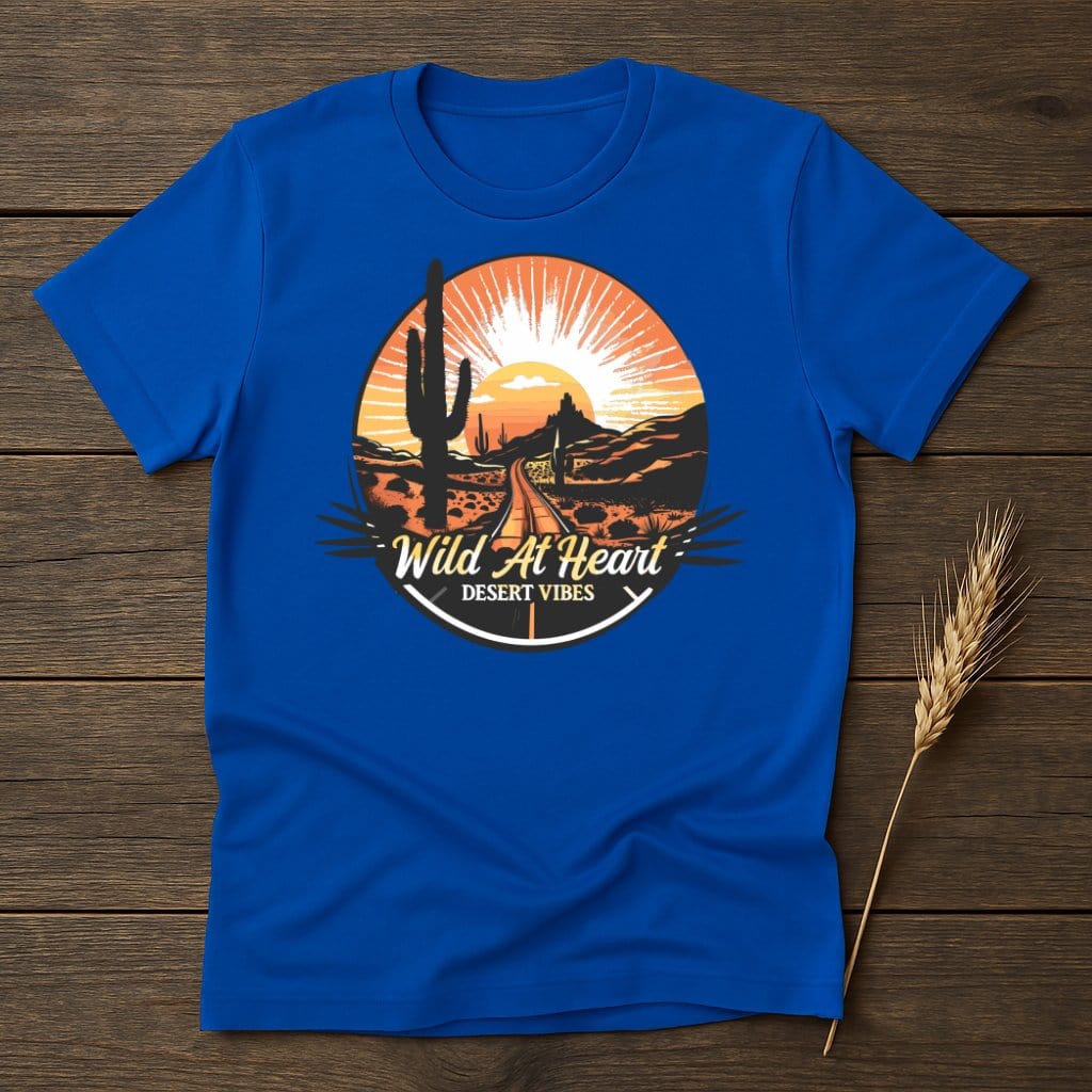 MyDesigns Physical Item S / Royal Wild At Heart Desert Vibes Sunset T-Shirt