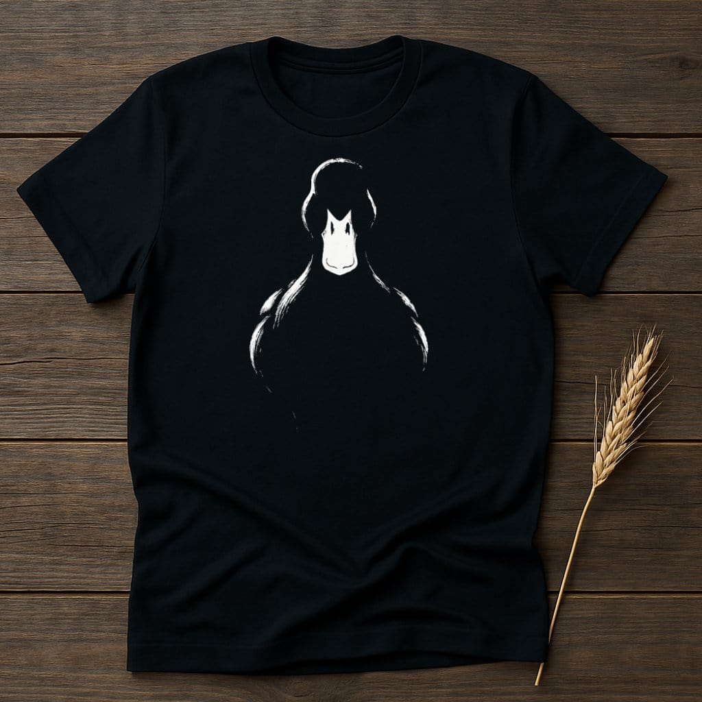 MyDesigns Silhouette Shirt S / Black Duck T-Shirts