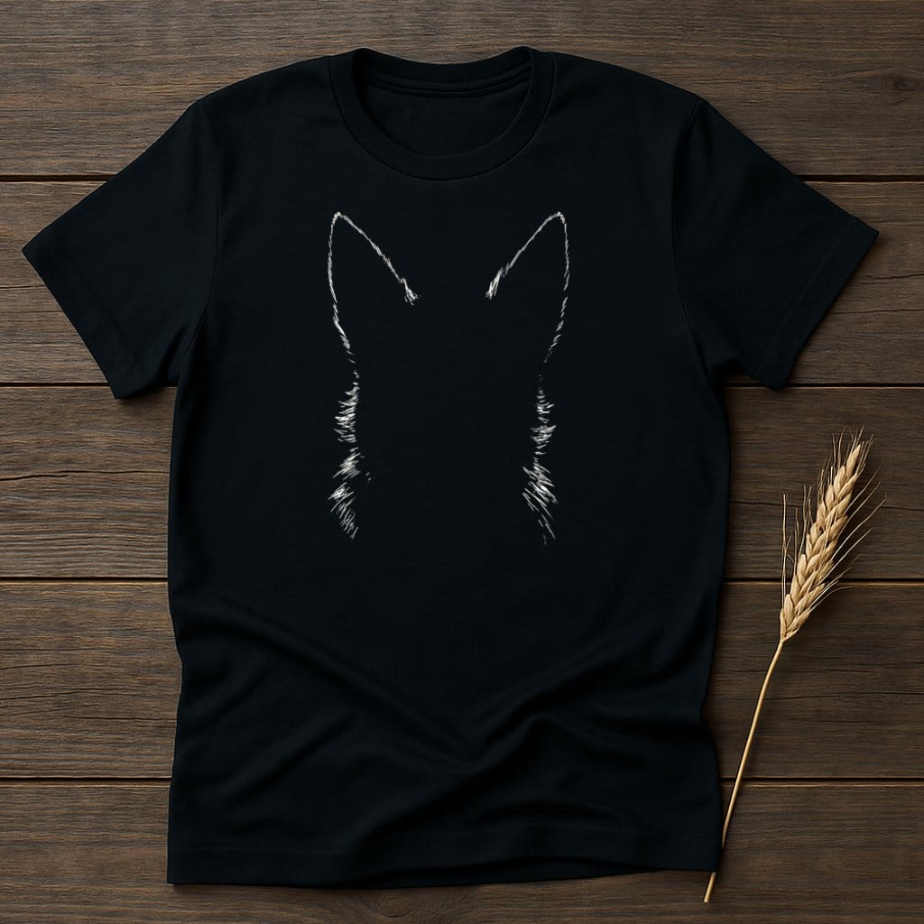 MyDesigns Silhouette Shirt S / Black Farm Dog T-Shirts